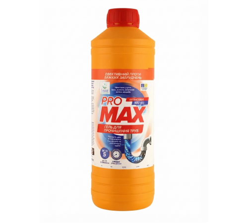 Засіб для розкладу забруднень в  каналізаційних трубах "PRO MAX" 900г
