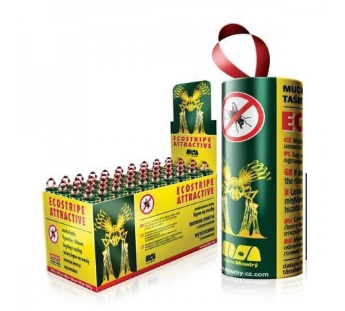 Липучка для Мух (якісна) ЕКОСТРАЙП   уп-100шт=ШТ=