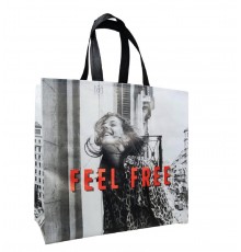 Сумка Спандбонд ЭКО Ламинированная "Дива" 36*10*34