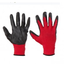 Рукавички робочі №50-13 Красно-Черн уп-12