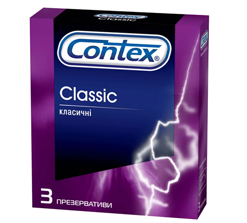 Презервативы Контекс 3 шт. (в ассортименте) уп 12шт.