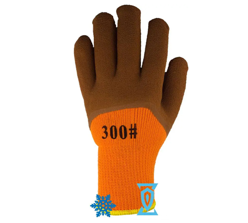 Рукавички робочі ПІНА ЩІЛЬНА розкрита Латексом уп 10 шт.