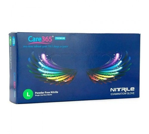 Рукавички нітрилові Santex Сині “L” 100 штук