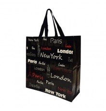 Сумка поліпропіленова з блискавкою №1 малюнок (40*35)