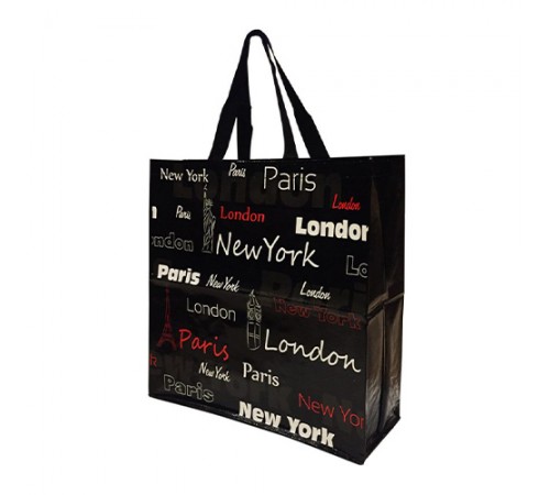 Сумка поліпропіленова з блискавкою №1 малюнок (40*35)