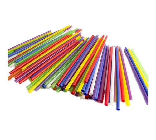 Трубочка ФРЕШ (Чорна/Кольорова) уп. 500 шт.