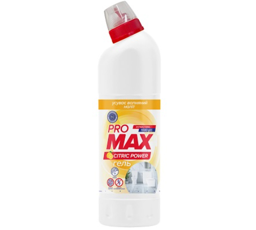 Засіб рідкий універсальний “PRO MAX CRYSTAL SHINE ГЕЛЬ” , ароматизований 1000г.