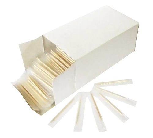 Зубочистка в індивідуальній упаковці, у картонній коробці – 1000 штук