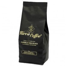 Кава мелена Рікко Crema Aroma 225 г чорна