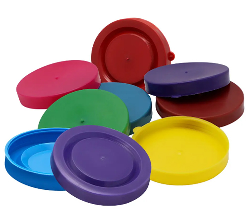 Крышка ПЛАСТИКОВАЯ (цветная) меш-200шт