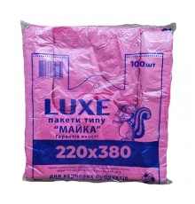Майка “LUXE” 100шт 22*38 см