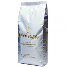 Кава зерно Ricco Coffee Platinum Selection (Арабіка 80% Робуста 20%) 1 кг
