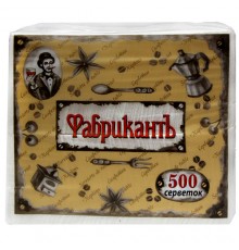 Серветка Сто Пудів Барна (500 аркушів) уп. 10 шт.