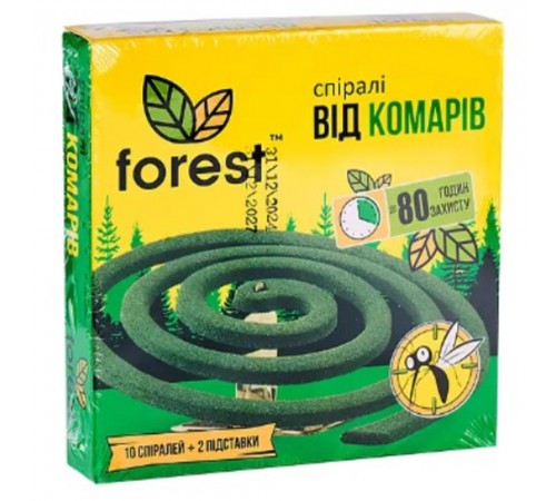 Спіралі від комарів Forest
