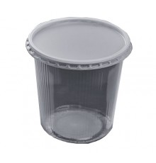 Склянка 500 мл з кришкою