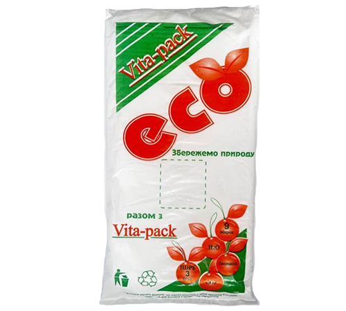 Фасовка Vita-Pack ЕКО Зелена (800гр) 18*35 Щільна